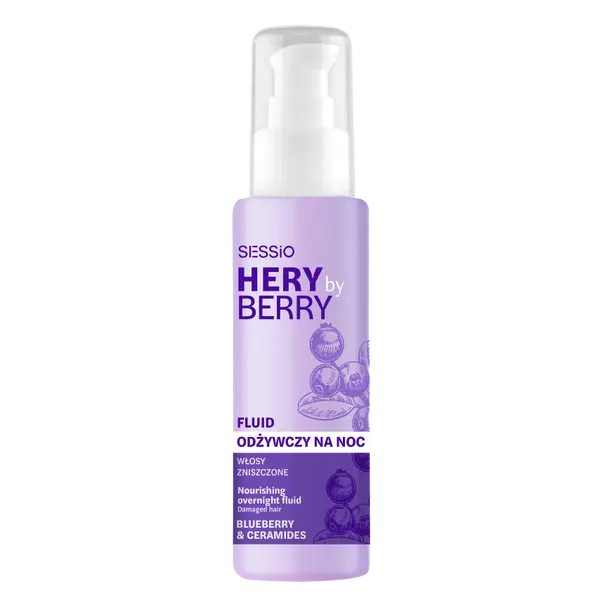 Питательный флюид для волос на ночь, 100 мл Sessio Hery by berry
Питательный флюид для волос на ночь, 100 мл Sessio Hery by berry