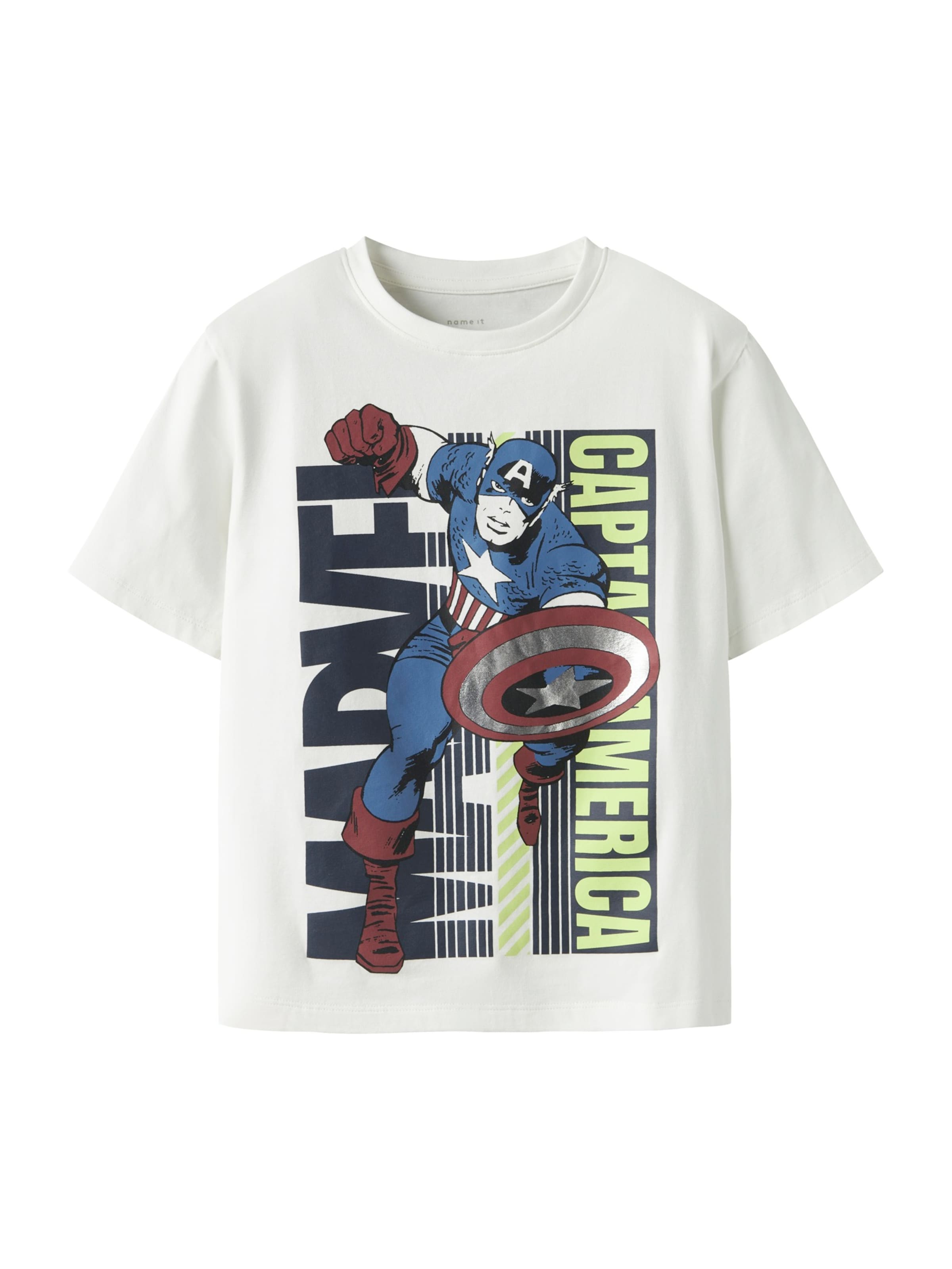 NAME IT Футболка 'NKMJIMMU MARVEL' в цвете White
NAME IT Футболка 'NKMJIMMU MARVEL' в цвете White