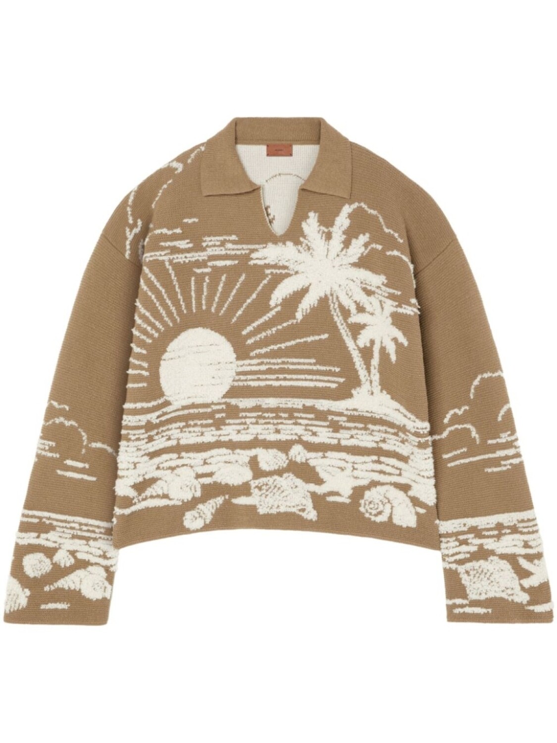 Alanui рубашка поло Beyond The Horizons, нейтральный
Alanui рубашка поло Beyond The Horizons, нейтральный