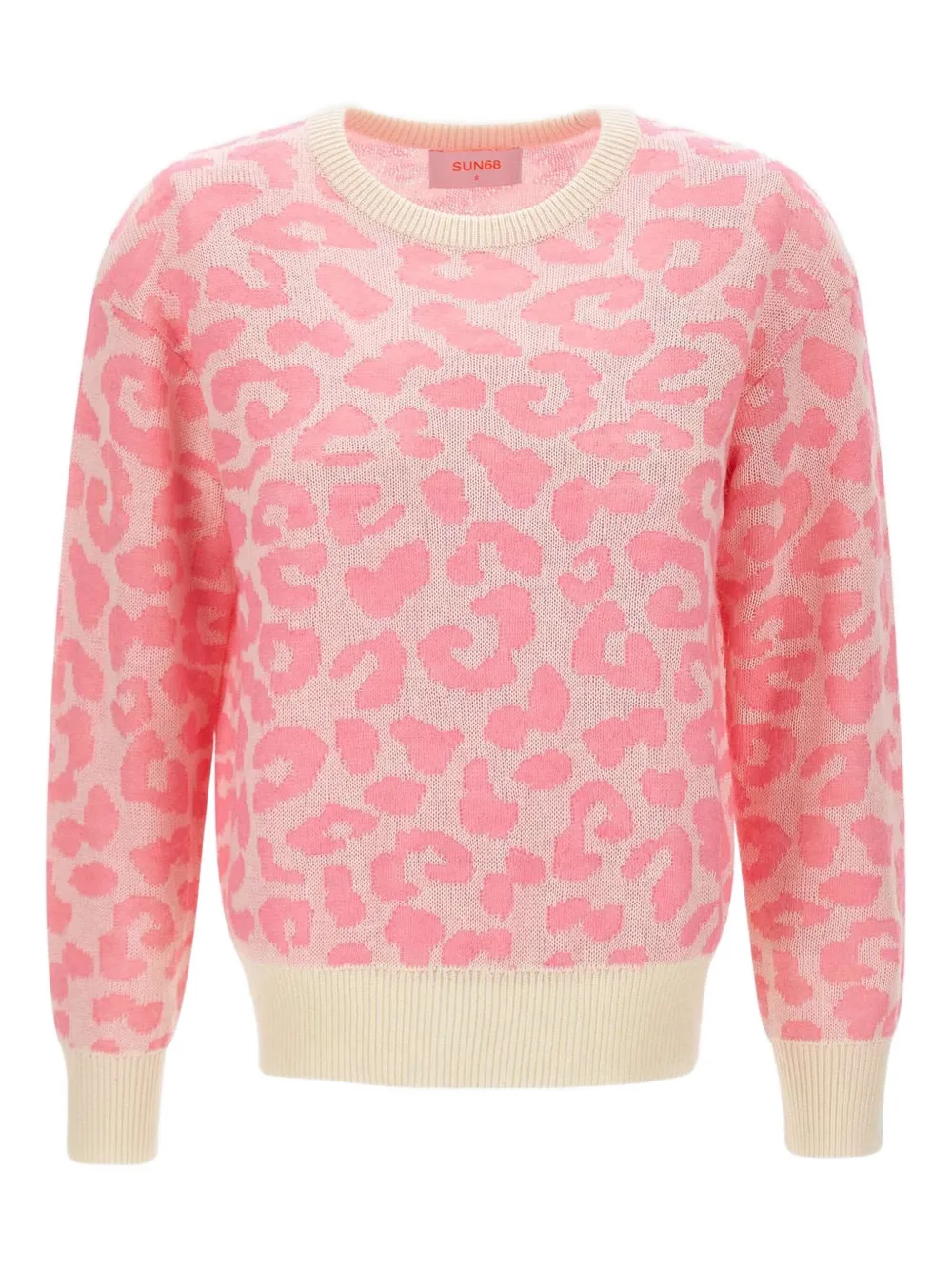 Свитер с круглым вырезом Sun68, розовый
Свитер с круглым вырезом Sun68, розовый