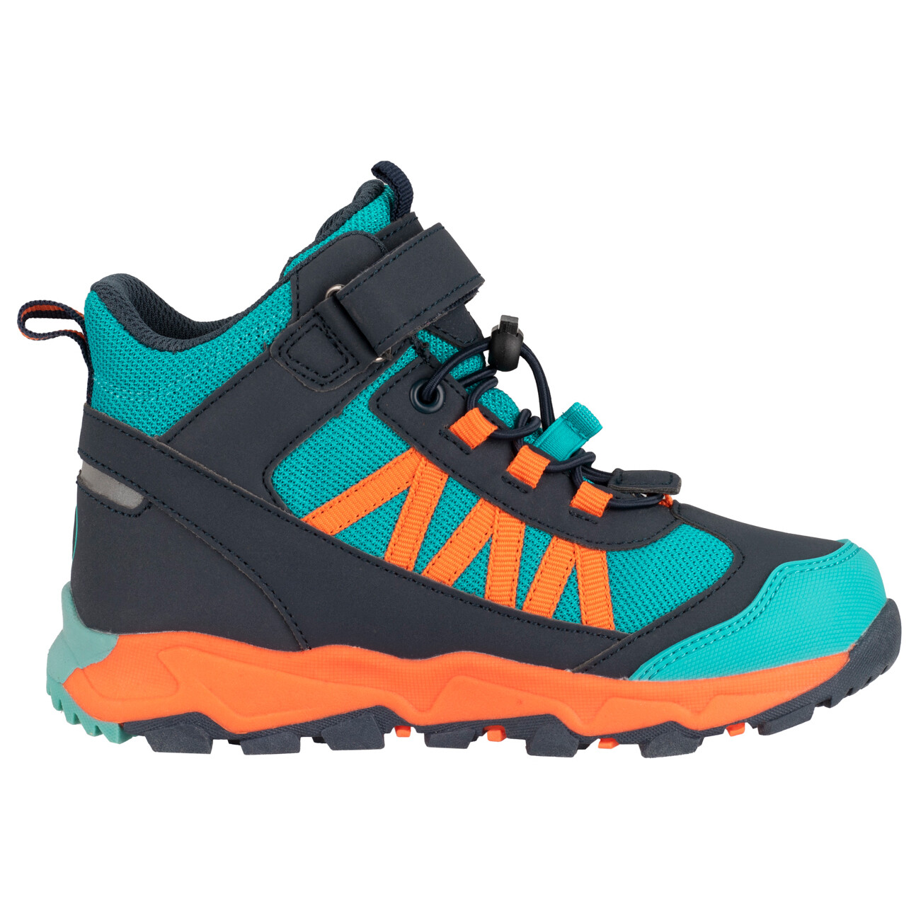 Ботинки для прогулки Trollkids Kid's Tronfjell Hiker Mid, цвет Atlantic Blue/Dark Navy/Glow Orange
Ботинки для прогулки Trollkids Kid's Tronfjell Hiker Mid, цвет Atlantic Blue/Dark Navy/Glow Orange