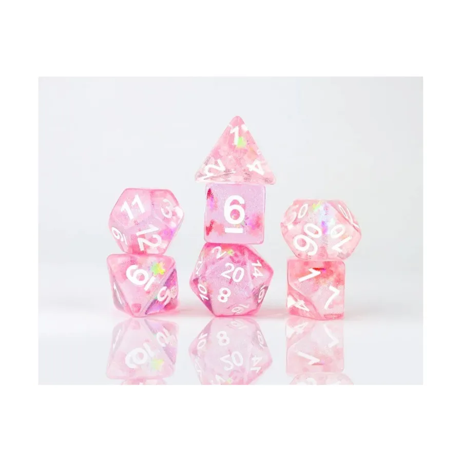 Поликомплект — Небесный — Осенний рассвет (8), RPG Dice Sets
Поликомплект — Небесный — Осенний рассвет (8), RPG Dice Sets