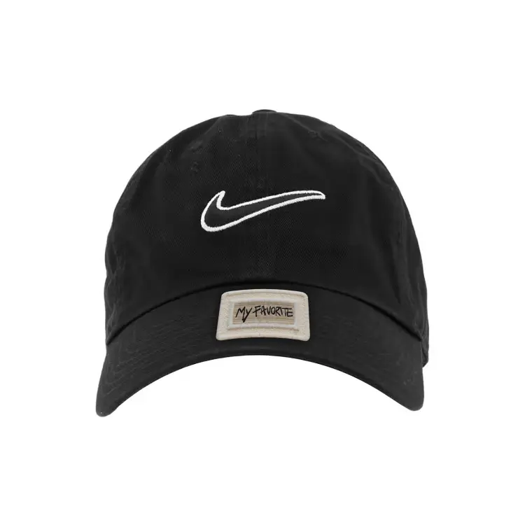 Nike Бейсболка из полиэстера унисекс черная, New Arrival Black
Nike Бейсболка из полиэстера унисекс черная, New Arrival Black