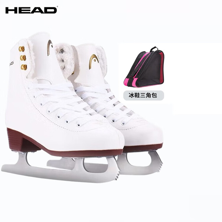 HEAD Коньки для фигурного катания для начинающих, модель f200 white с подкладкой из флиса и заточенными лезвиями, размер 38
HEAD Коньки для фигурного катания для начинающих, модель f200 white с подкладкой из флиса и заточенными лезвиями, размер 38