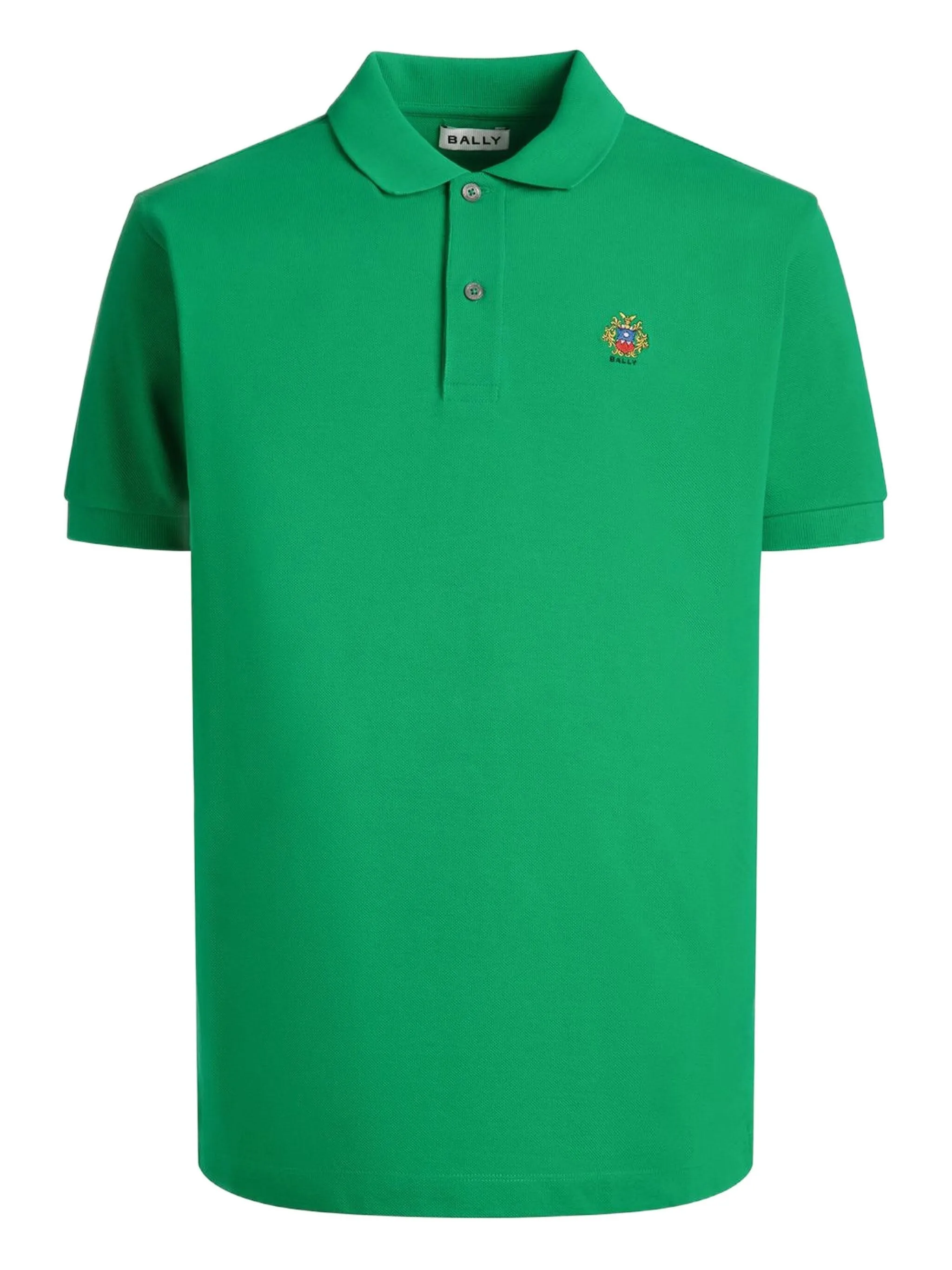 Рубашка поло с вышивкой Bally, зеленый
Рубашка поло с вышивкой Bally, зеленый