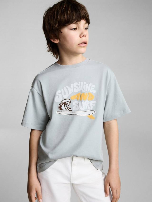 Детская футболка с принтом и круглым вырезом Sunshine Mango
Детская футболка с принтом и круглым вырезом Sunshine Mango