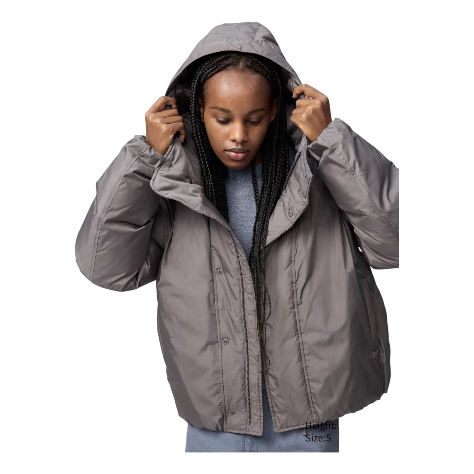 (WMNS) Парка Uniqlo Pufftech 'Brown'
(WMNS) Парка Uniqlo Pufftech 'Brown'