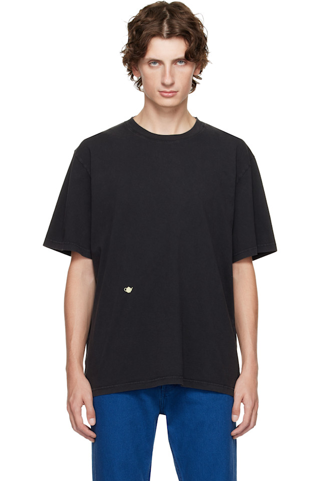 Jw Anderson Черная футболка с контрастной вышивкой
Jw Anderson Черная футболка с контрастной вышивкой