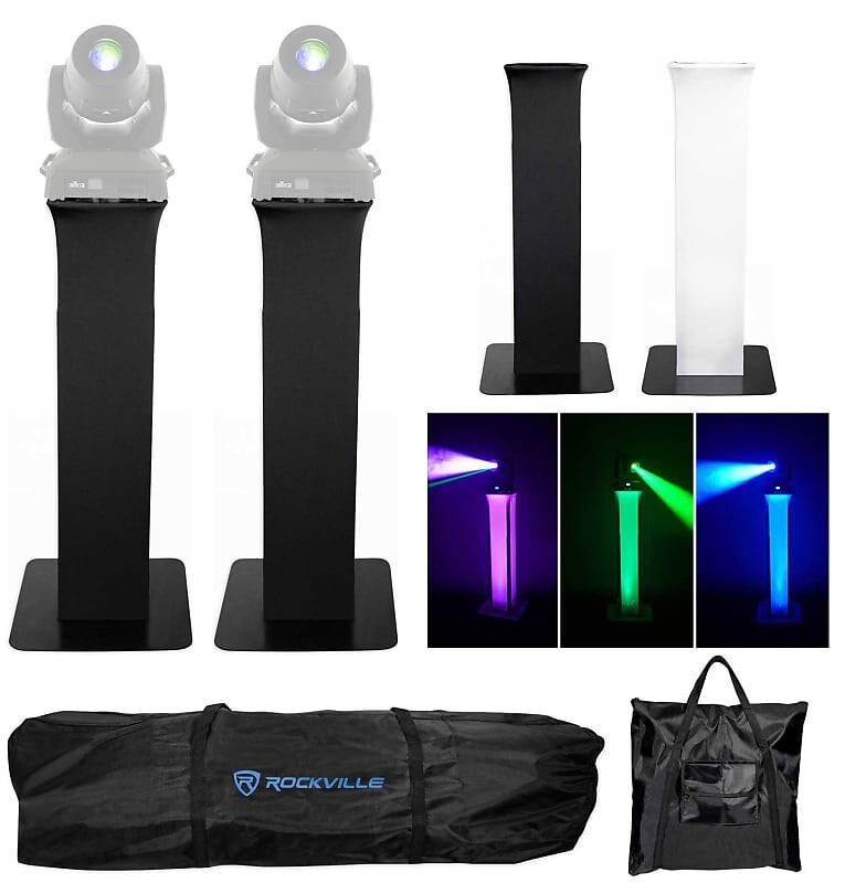 2 стойки Totem + черные + белые сетки для 2 ламп Chauvet Intimidator Spot 455Z IRC Rockville (2) RTP32B Intimidator Spot 455Z IRC
2 стойки Totem + черные + белые сетки для 2 ламп Chauvet Intimidator Spot 455Z IRC Rockville (2) RTP32B Intimidator Spot 455Z IRC