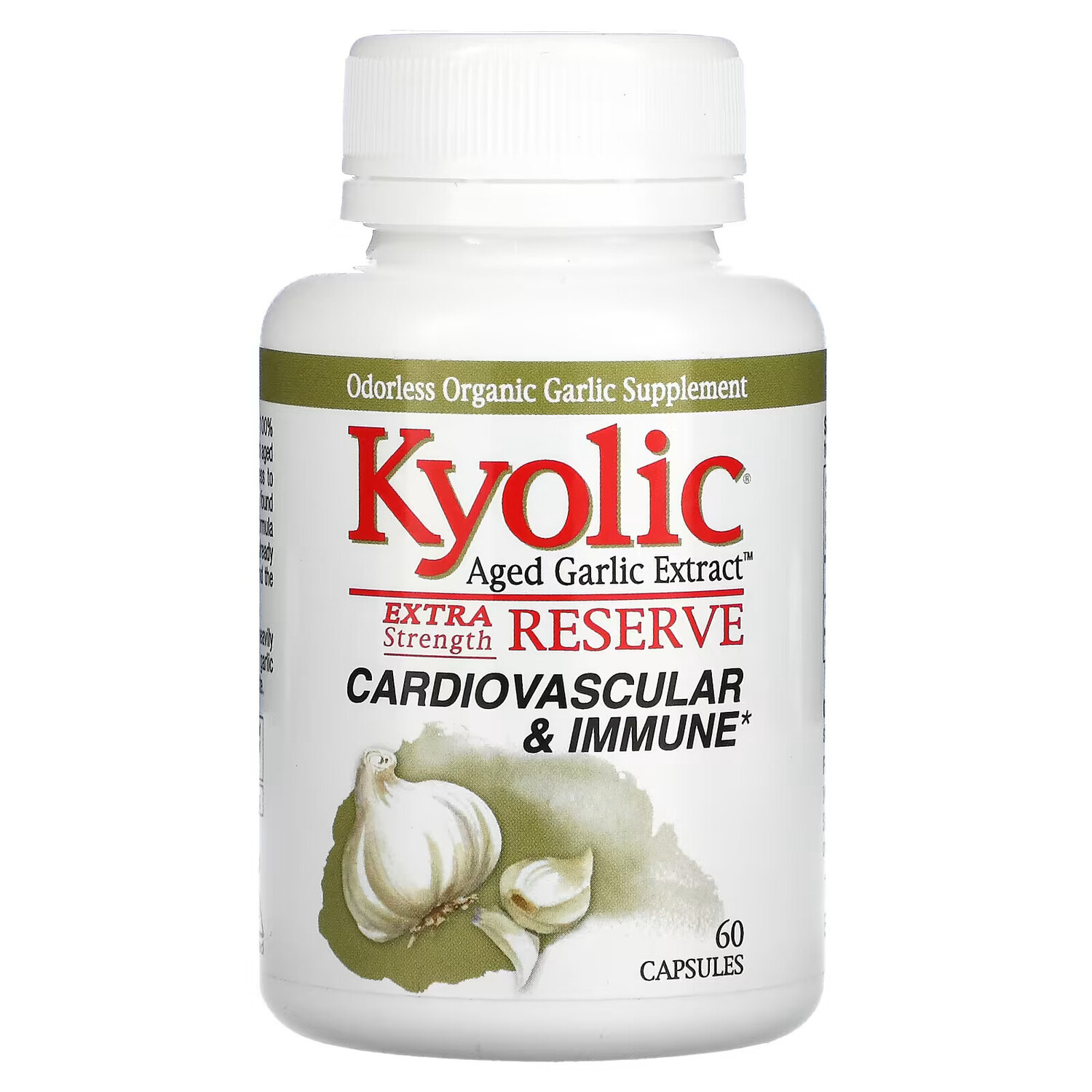 Kyolic, Aged Garlic Extract, повышенная сила действия, 60 капсул
Kyolic, Aged Garlic Extract, повышенная сила действия, 60 капсул