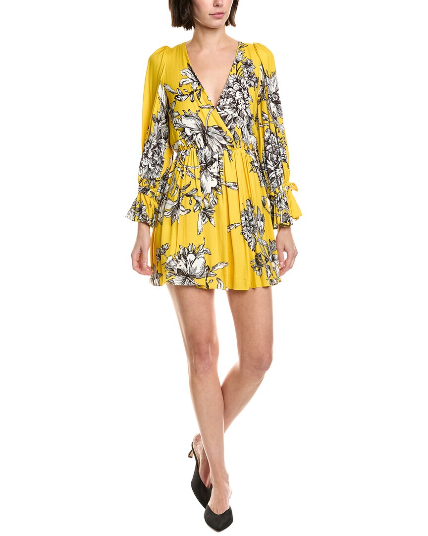 Alice + olivia Clarissa Deep V Tie Sleeve Mini Платье Alice + Olivia, желтый
Alice + olivia Clarissa Deep V Tie Sleeve Mini Платье Alice + Olivia, желтый