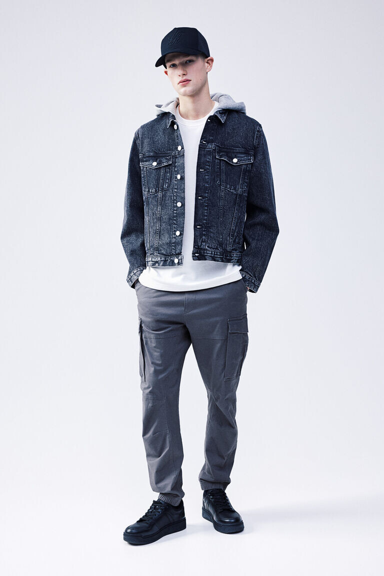 Джоггеры-карго H&M, серый
Джоггеры-карго H&M, серый