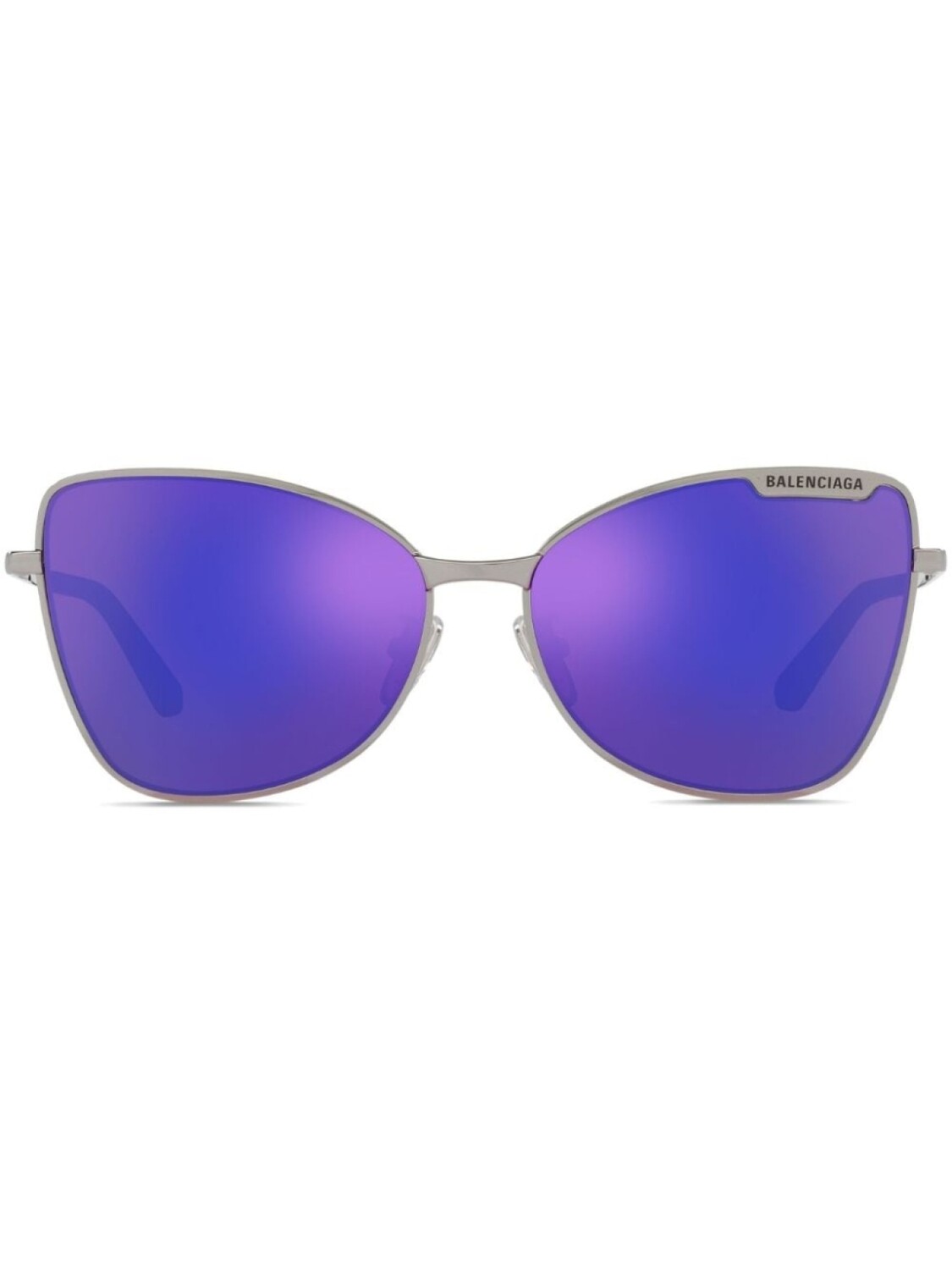 Balenciaga Eyewear солнцезащитные очки в оправе 'бабочка' с логотипом, серебристый
Balenciaga Eyewear солнцезащитные очки в оправе 'бабочка' с логотипом, серебристый