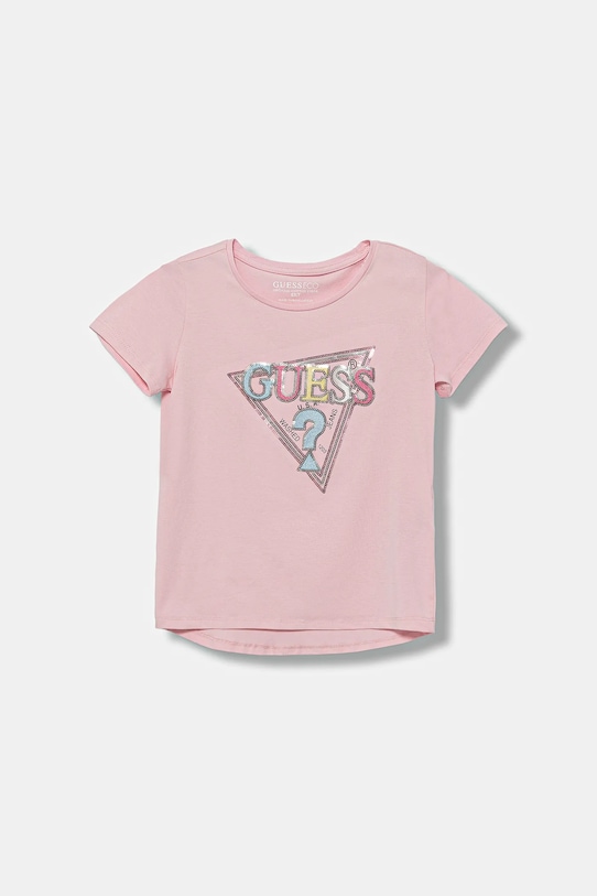 Детская футболка Guess, розовый
Детская футболка Guess, розовый