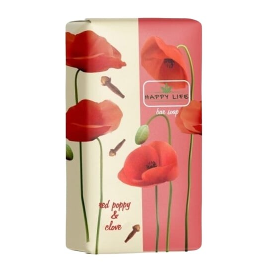 Туалетное мыло Красный Мак и Гвоздика, 180г Happy Life, Inna marka
Туалетное мыло Красный Мак и Гвоздика, 180г Happy Life, Inna marka