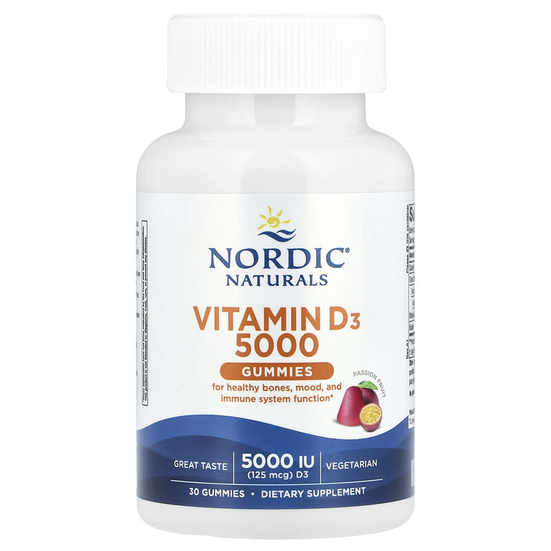 Nordic Naturals, Витамин D3: 5000 жевательных таблеток, маракуйя, 30 жевательных таблеток
Nordic Naturals, Витамин D3: 5000 жевательных таблеток, маракуйя, 30 жевательных таблеток