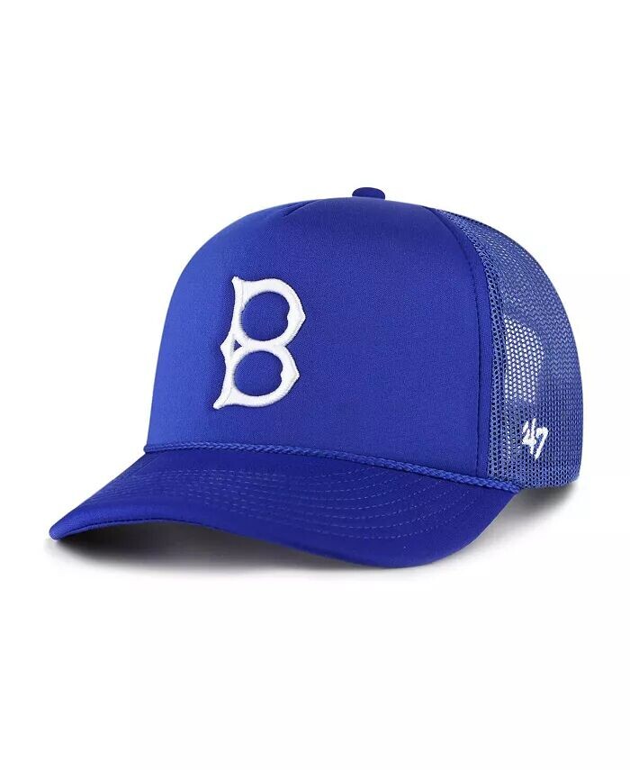 Мужская регулируемая шапка с логотипом Royal Brooklyn Dodgers Cooperstown Collection Trucker '47 Brand
Мужская регулируемая шапка с логотипом Royal Brooklyn Dodgers Cooperstown Collection Trucker '47 Brand