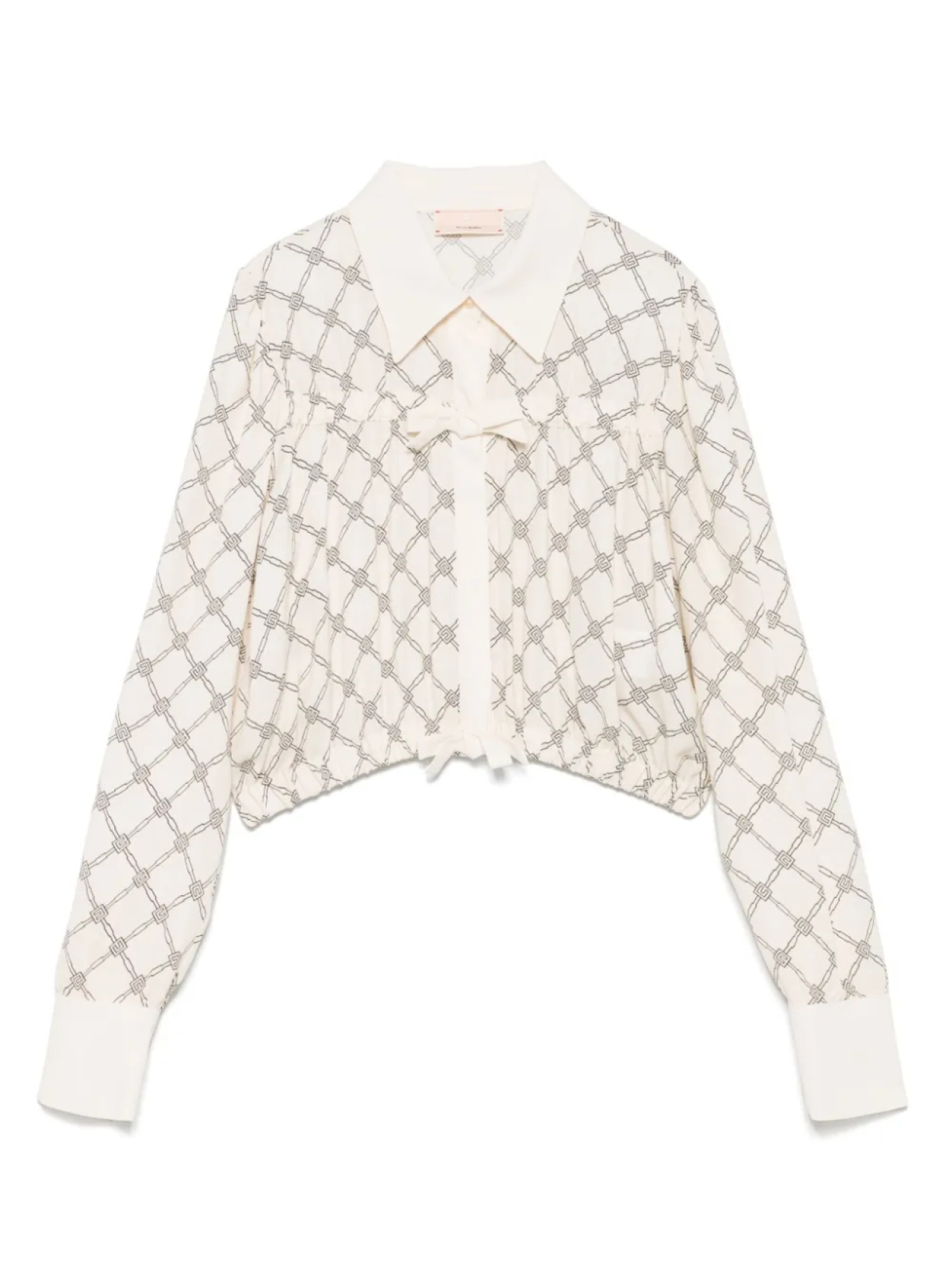 Блузка с жаккардовым логотипом Elisabetta Franchi La Mia Bambina, белый
Блузка с жаккардовым логотипом Elisabetta Franchi La Mia Bambina, белый