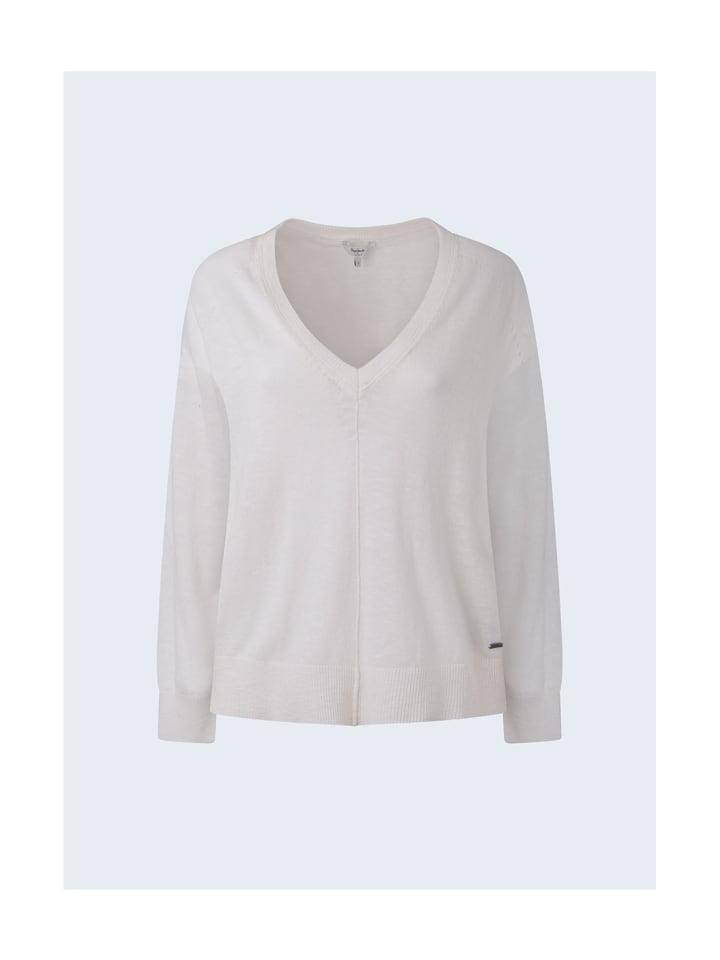 Белый свитер Pepe Jeans
Белый свитер Pepe Jeans