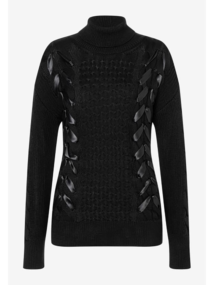 Пуловер More & More Rollkragenpullover, черный
Пуловер More & More Rollkragenpullover, черный