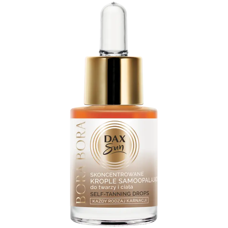 Dax Sun концентрированные капли автозагара Bora Bora, 15 мл
Dax Sun концентрированные капли автозагара Bora Bora, 15 мл
