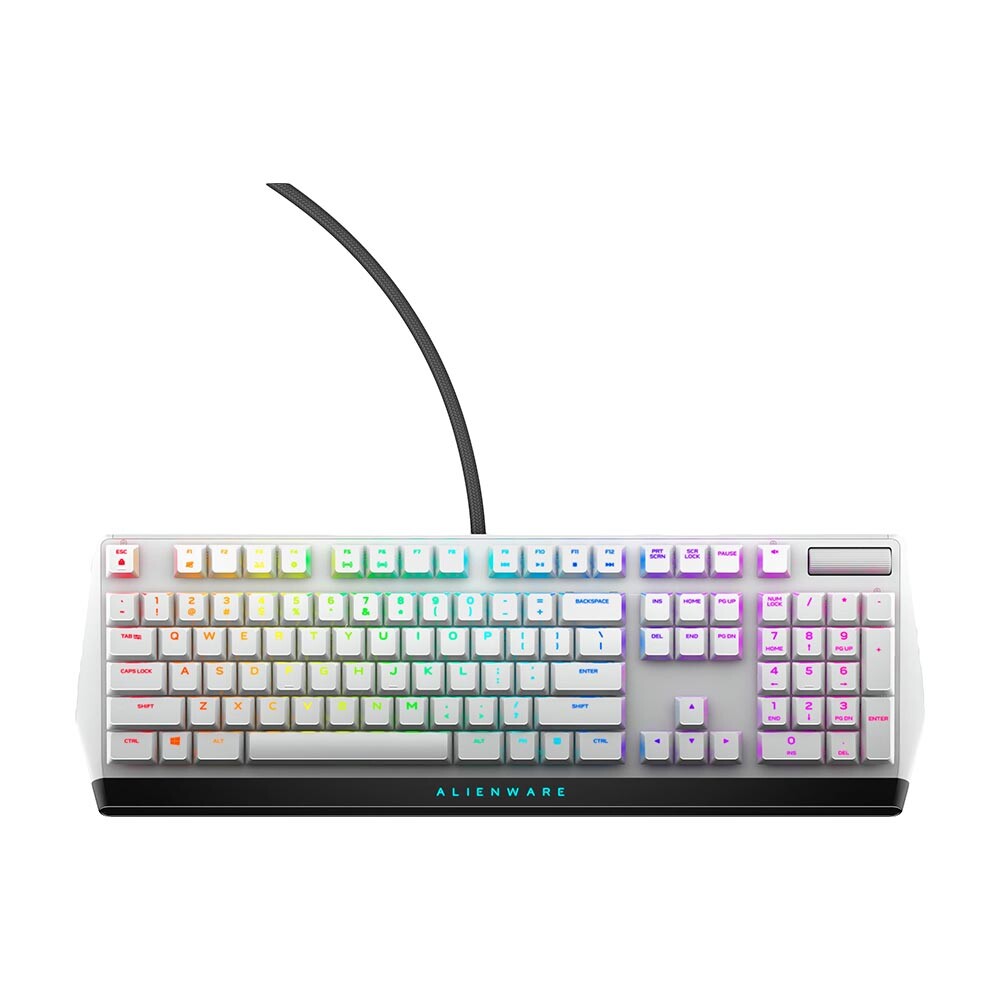 Игровая проводная клавиатура Alienware AW510K, Cherry MX low profile Red, белый, английская раскладка
Игровая проводная клавиатура Alienware AW510K, Cherry MX low profile Red, белый, английская раскладка