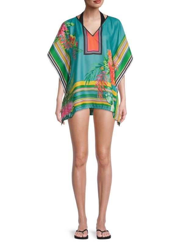 Накидка-кафтан с комбинированным принтом Ranee's Blue, Зеленый, Накидка-кафтан с комбинированным принтом Ranee's Blue
Накидка-кафтан с комбинированным принтом Ranee's Blue, Зеленый, Накидка-кафтан с комбинированным принтом Ranee's Blue