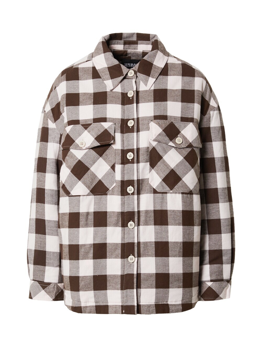 Межсезонная куртка Urban Classics, коричневый 
Межсезонная куртка Urban Classics, коричневый