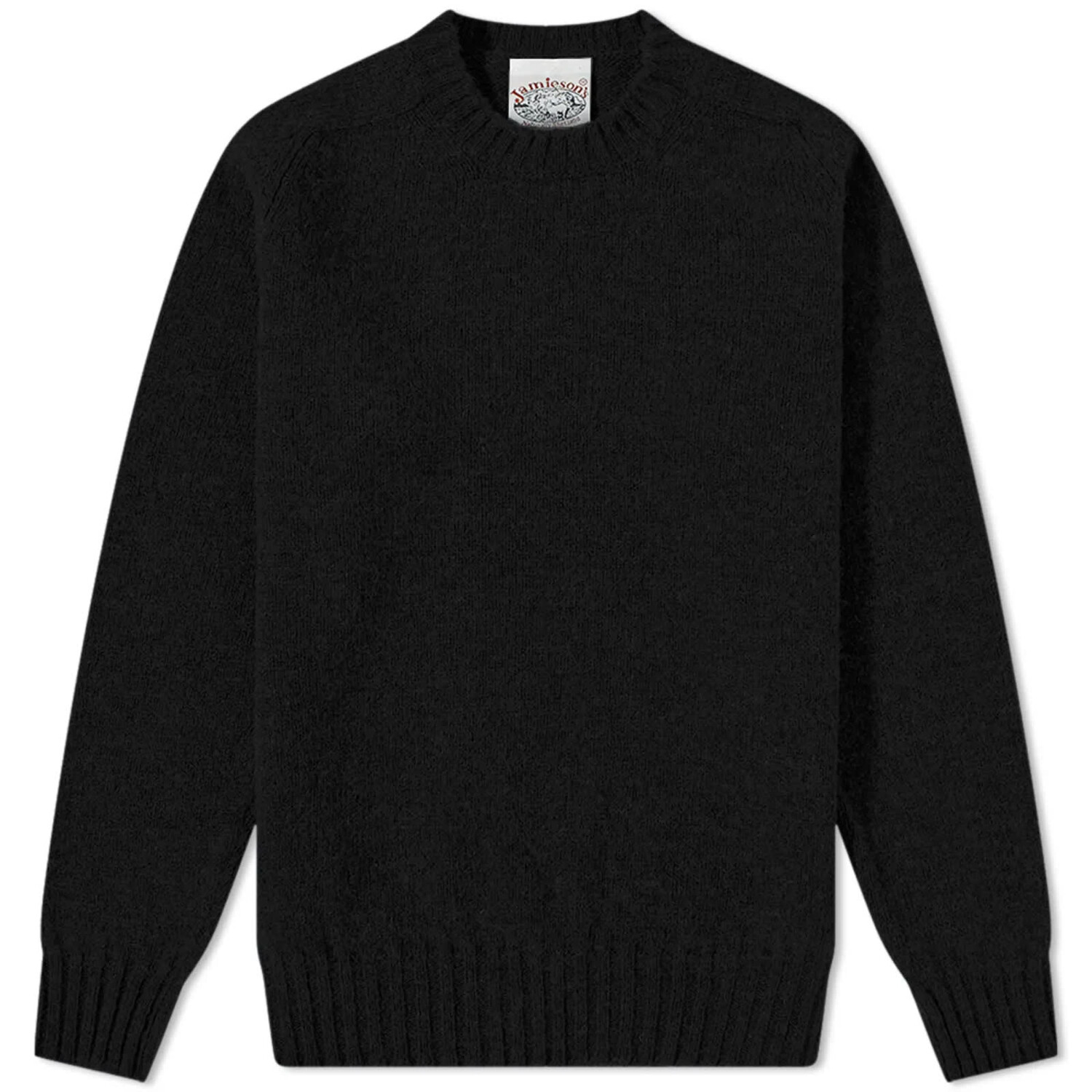 Свитер Jamieson's Of Shetland Crew Knit, черный
Свитер Jamieson's Of Shetland Crew Knit, черный