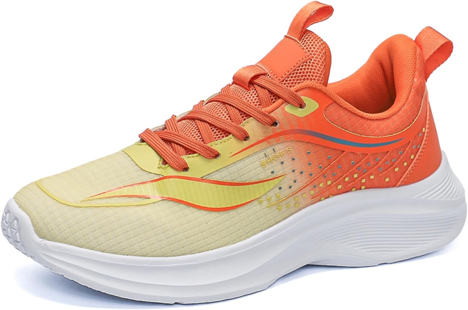 Мужские модные кроссовки средней высоты с сетчатым верхом и шнуровкой, с противоскользящей амортизацией и толстой подошвой, легкие и удобные повседневные кроссовки, подходящие для ходьбы, тенниса и волейбола Qaoterod, оранжевый
Мужские модные кроссовки средней высоты с сетчатым верхом и шнуровкой, с противоскользящей амортизацией и толстой подошвой, легкие и удобные повседневные кроссовки, подходящие для ходьбы, тенниса и волейбола Qaoterod, оранжевый