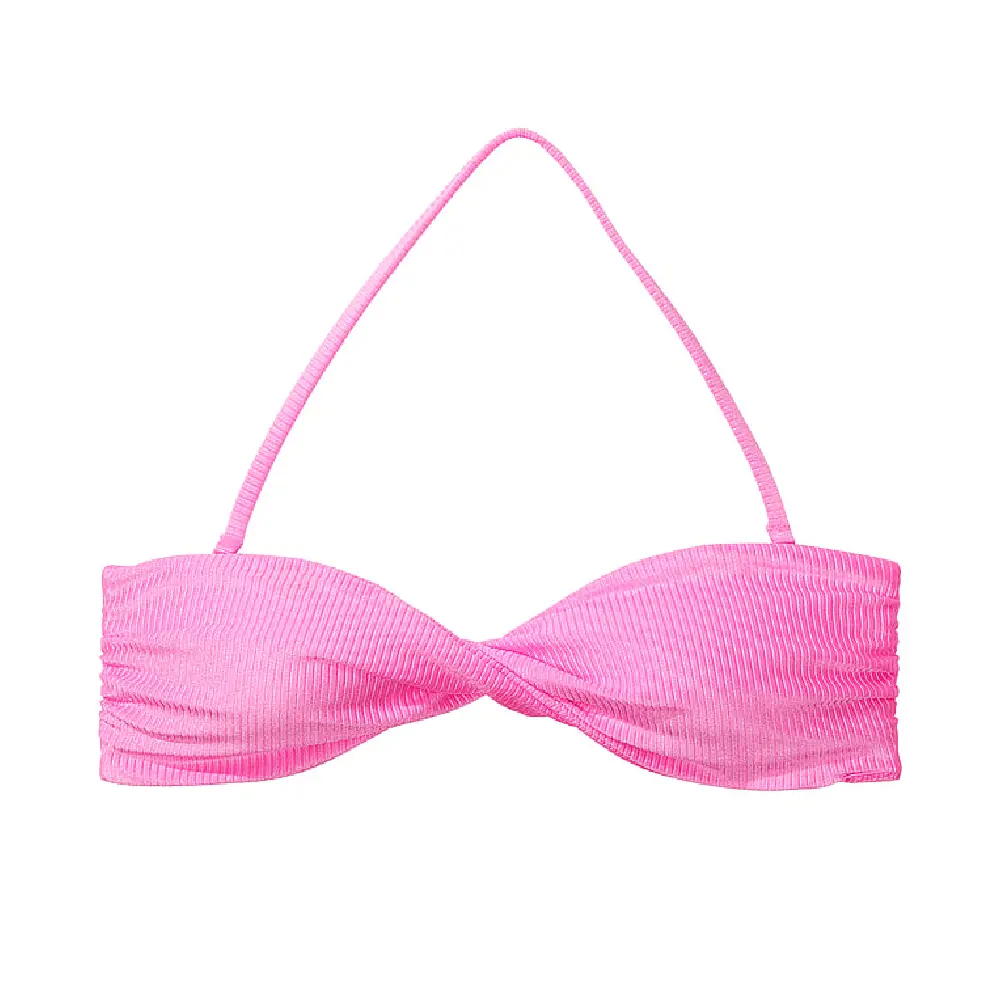 Лиф бикини Victoria's Secret Pink Twist It Bandeau, розовый
Лиф бикини Victoria's Secret Pink Twist It Bandeau, розовый