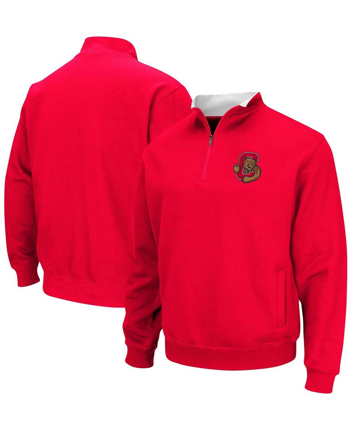 Мужская красная куртка cornell big red tortugas logo с молнией на четверть Colosseum, красный
Мужская красная куртка cornell big red tortugas logo с молнией на четверть Colosseum, красный