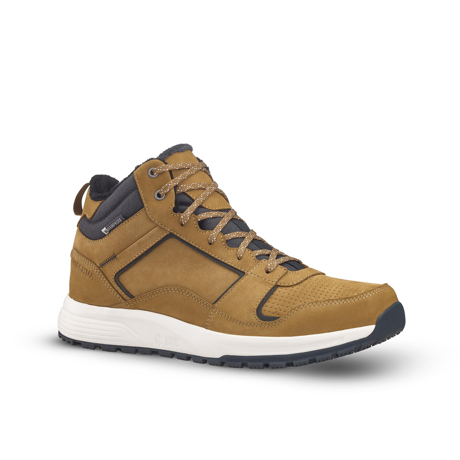 Зимние непромокаемые кожаные мужские ботинки средней высоты Quechua SH500, коричневый
Зимние непромокаемые кожаные мужские ботинки средней высоты Quechua SH500, коричневый