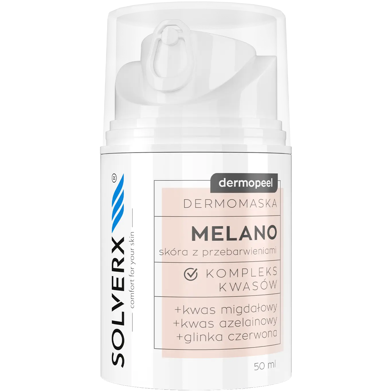 Solverx Dermopeel маска с миндальной кислотой для лица, 50 мл
Solverx Dermopeel маска с миндальной кислотой для лица, 50 мл