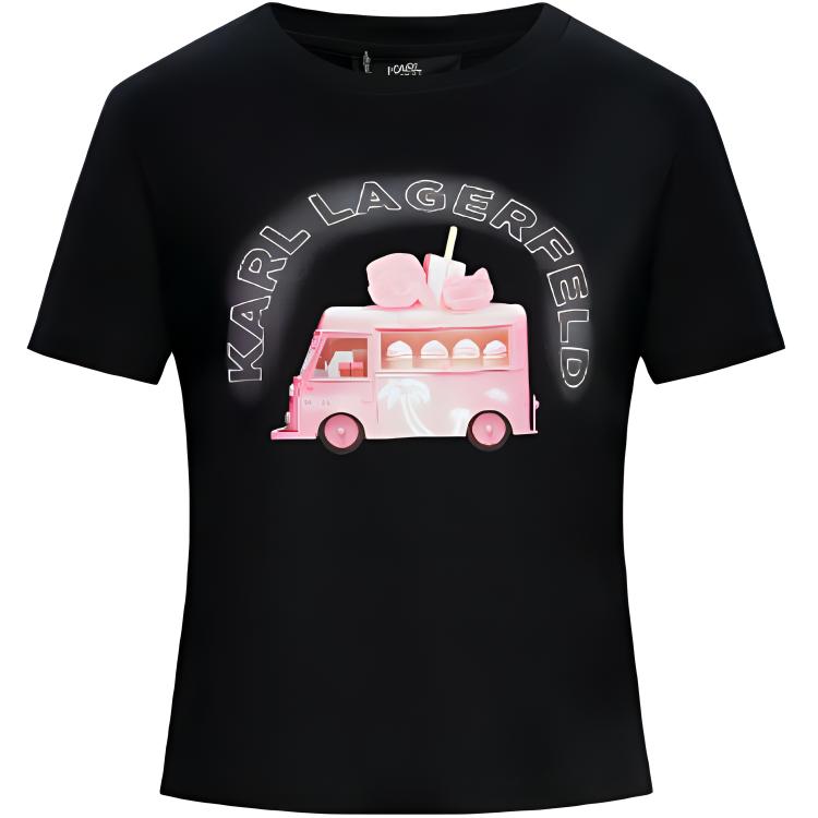 KARL LAGERFELD / Karl Lagerfeld Jeans Футболка KARL LAGERFELD женская черная
KARL LAGERFELD / Karl Lagerfeld Jeans Футболка KARL LAGERFELD женская черная