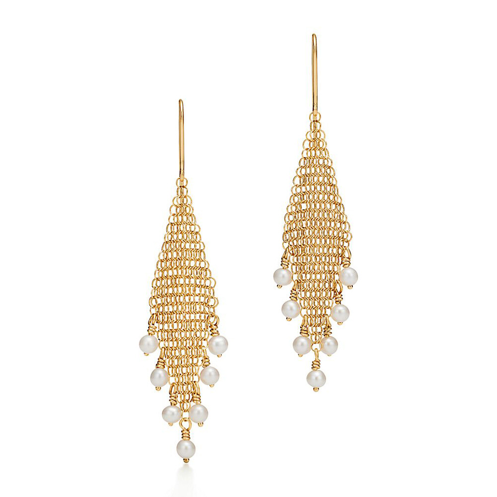 Серьги Tiffany & Co. Elsa Peretti Mesh Fringe, золото
Серьги Tiffany & Co. Elsa Peretti Mesh Fringe, золото