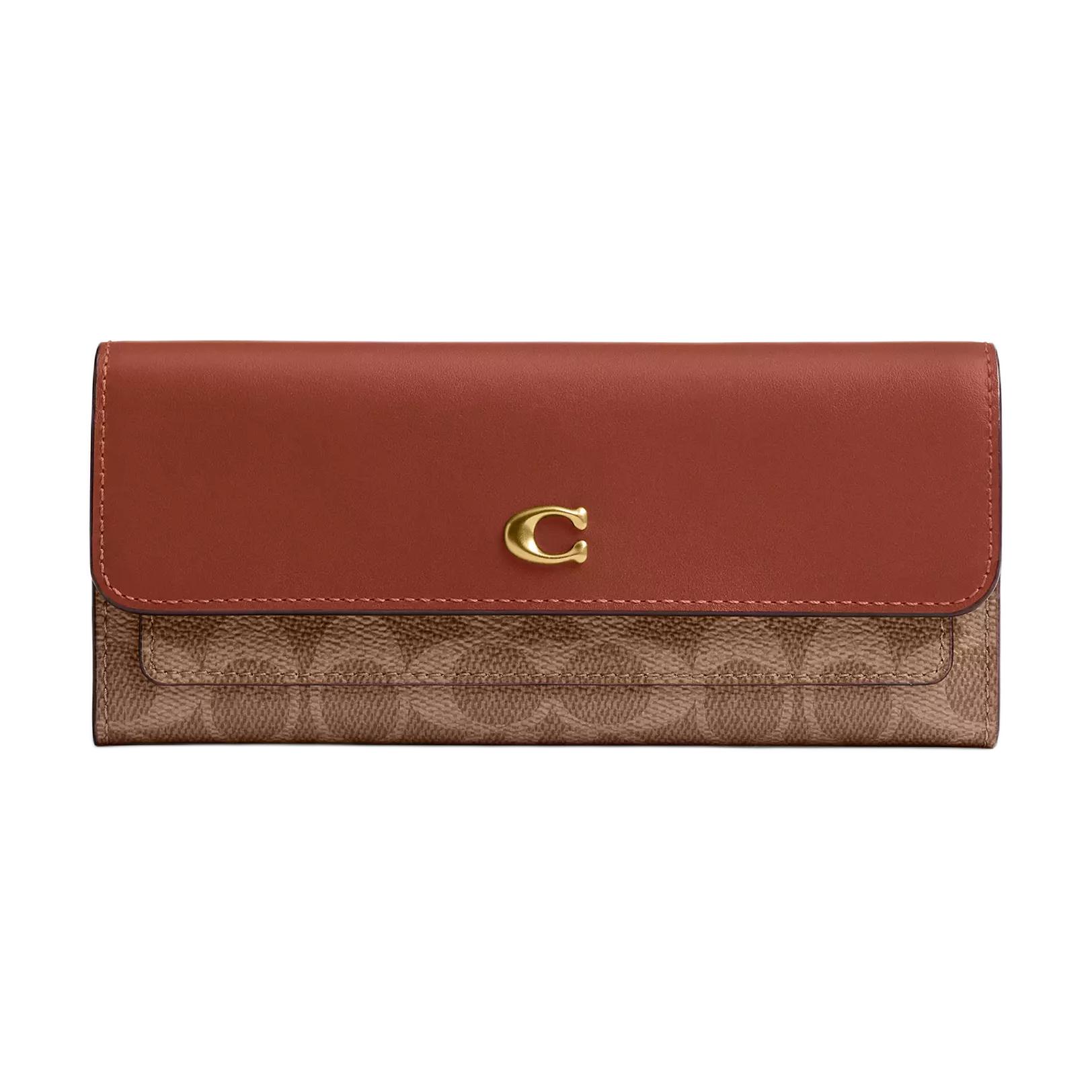 Кошелек из лакированного холста с телячьей кожей Regular Women's Brass & Charcoal COACH, brass & charcoal
Кошелек из лакированного холста с телячьей кожей Regular Women's Brass & Charcoal COACH, brass & charcoal