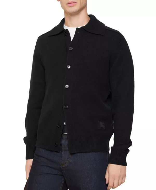 Кашемировый кардиган Burberry, черный
Кашемировый кардиган Burberry, черный