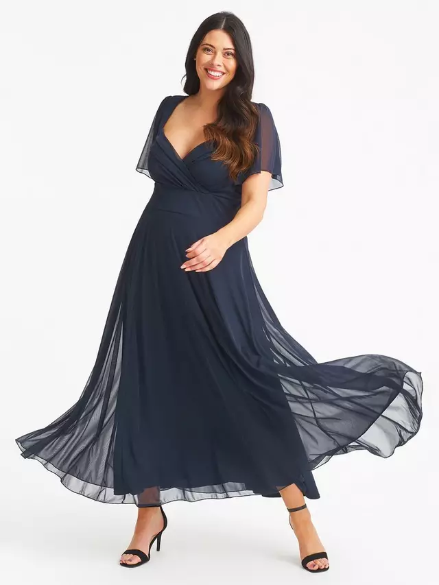 Платье Scarlett & Jo Kemi Mesh Maxi, цвет solid/navy
Платье Scarlett & Jo Kemi Mesh Maxi, цвет solid/navy