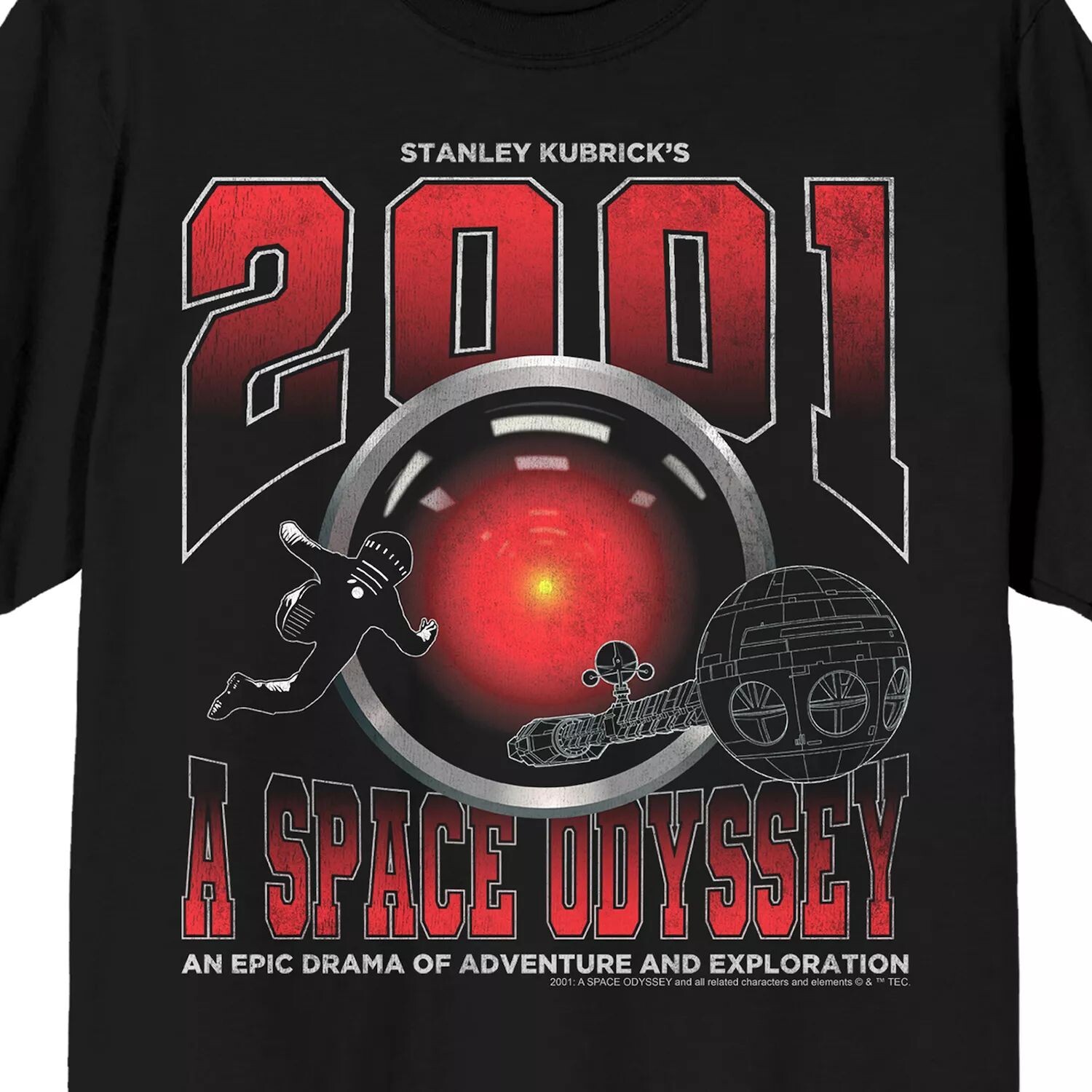 Мужская футболка с графическим принтом 2001 A Space Odyssey Bootleg Licensed Character
Мужская футболка с графическим принтом 2001 A Space Odyssey Bootleg Licensed Character