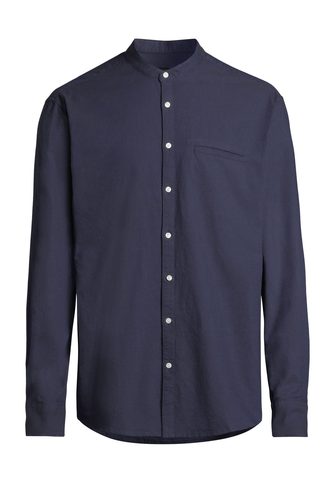 Повседневная мужская хлопковая рубашка с воротником стойкой MANGUUN, цвет Mood Indigo
Повседневная мужская хлопковая рубашка с воротником стойкой MANGUUN, цвет Mood Indigo