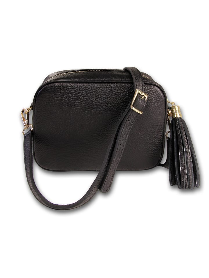 Кожаная сумка через плечо Toscanto, черная, примерно 20 см Toscanto
Кожаная сумка через плечо Toscanto, черная, примерно 20 см Toscanto