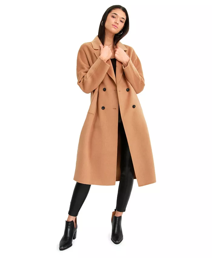 Женское двубортное шерстяное пальто Boss Girl на подкладке Belle & Bloom, коричневый/бежевый
Женское двубортное шерстяное пальто Boss Girl на подкладке Belle & Bloom, коричневый/бежевый