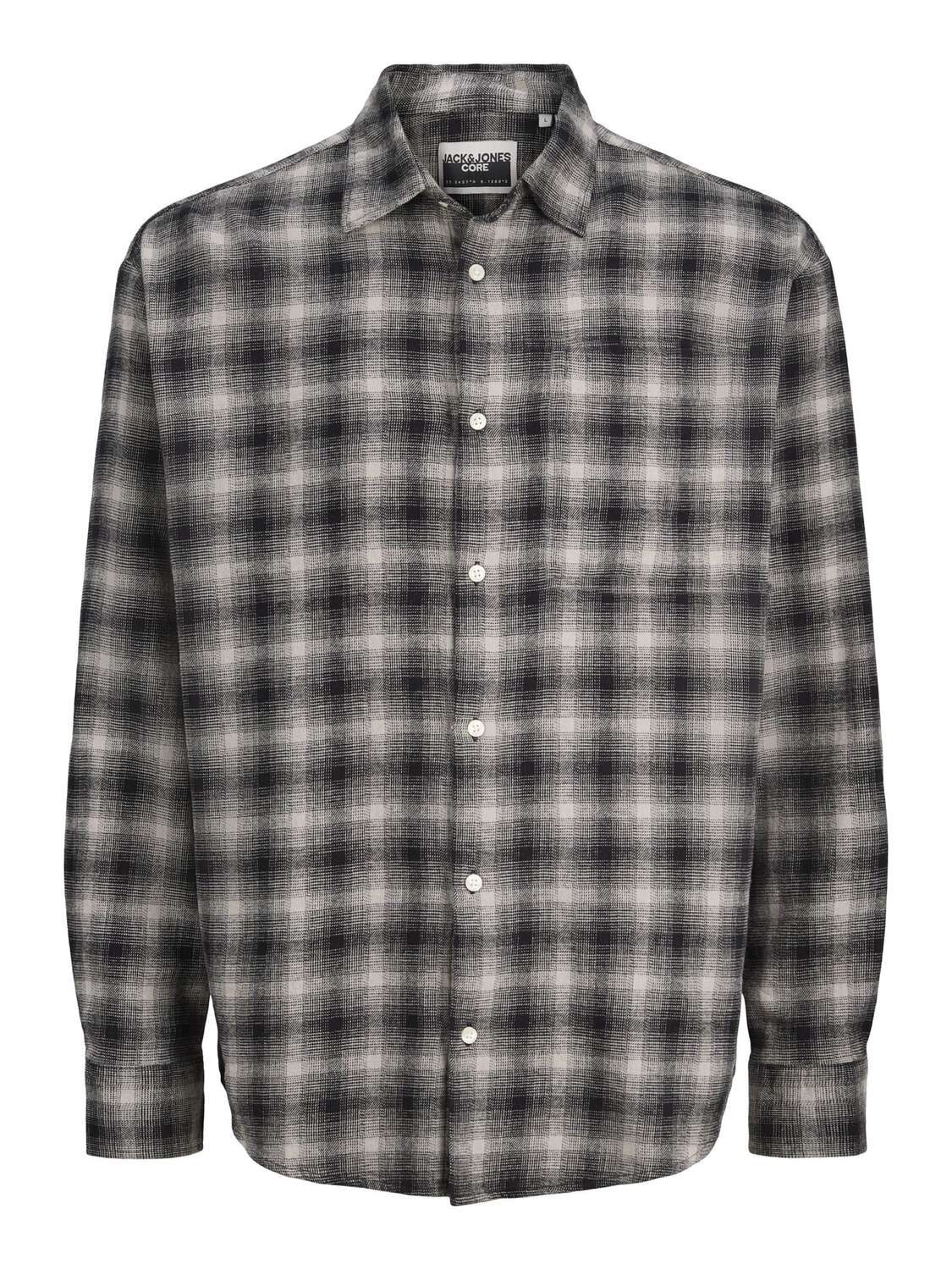 Jack & Jones Plus Рубашка на пуговицах Regular fit в сером цвете, антрацит
Jack & Jones Plus Рубашка на пуговицах Regular fit в сером цвете, антрацит