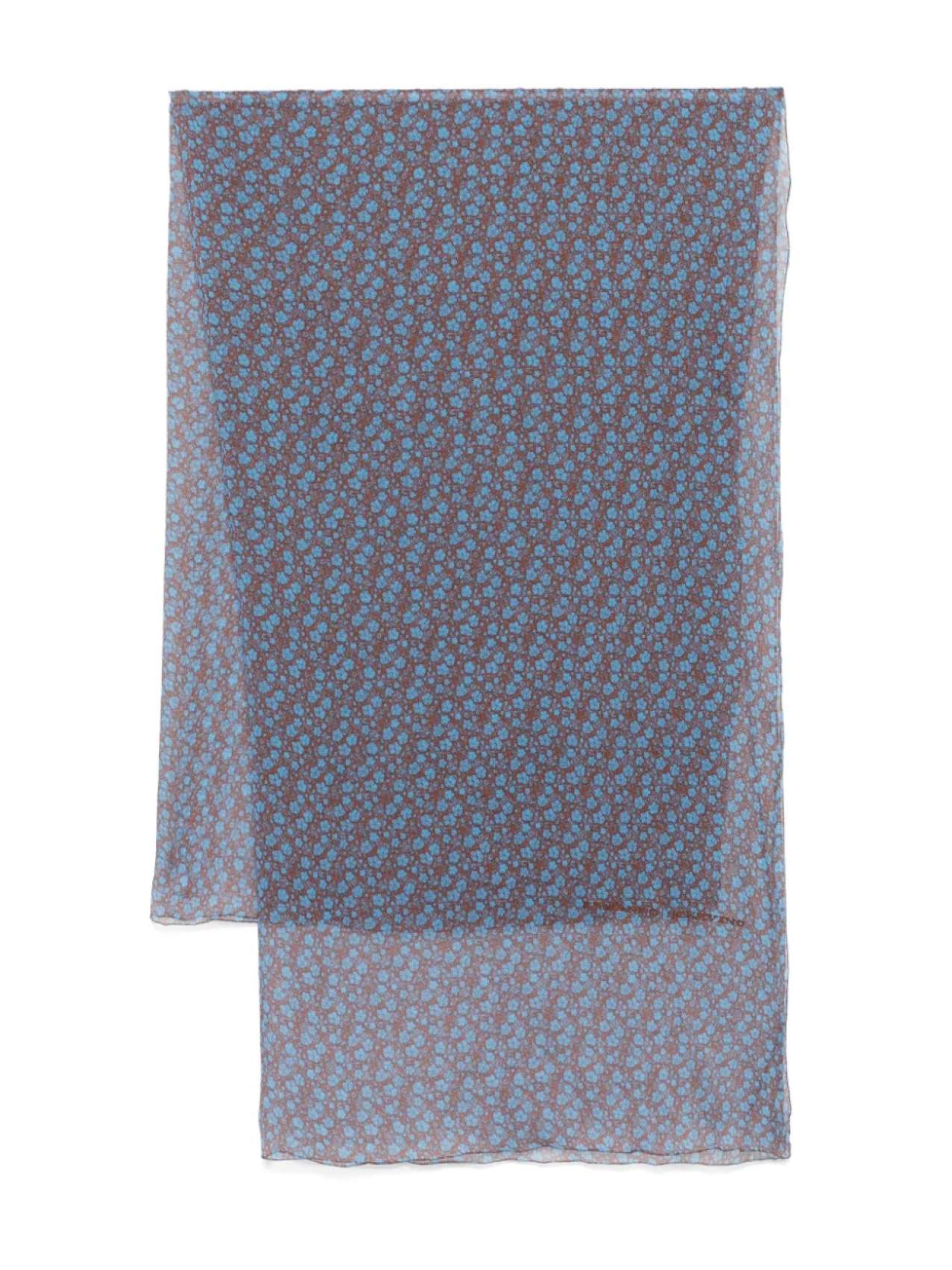 Шелковый шарф Ermanno Scervino, синий
Шелковый шарф Ermanno Scervino, синий