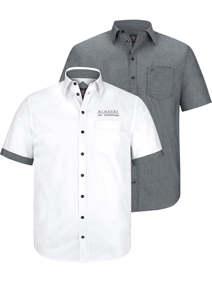 Рубашка Jan Vanderstorm, цвет weiß grau
Рубашка Jan Vanderstorm, цвет weiß grau