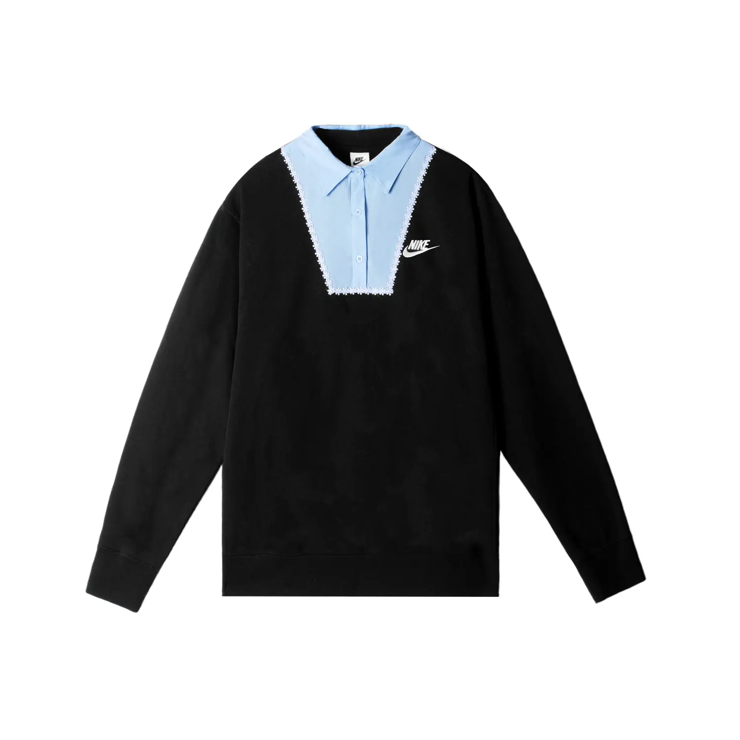 Nike Свитшот мужской черный с воротником стойкой умеренный
Nike Свитшот мужской черный с воротником стойкой умеренный