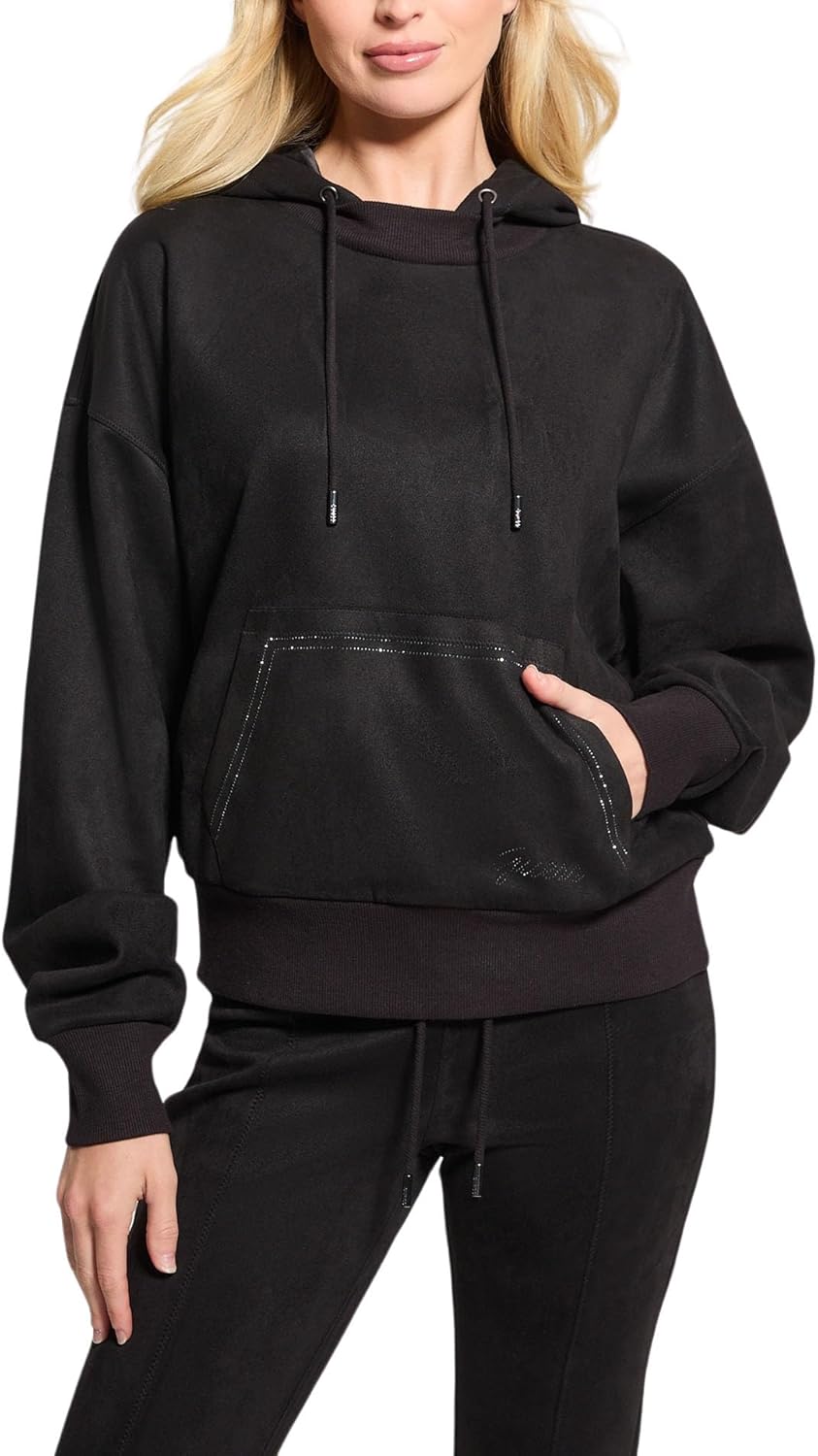 GUESS женский худи с капюшоном, Jet Black Multi
GUESS женский худи с капюшоном, Jet Black Multi