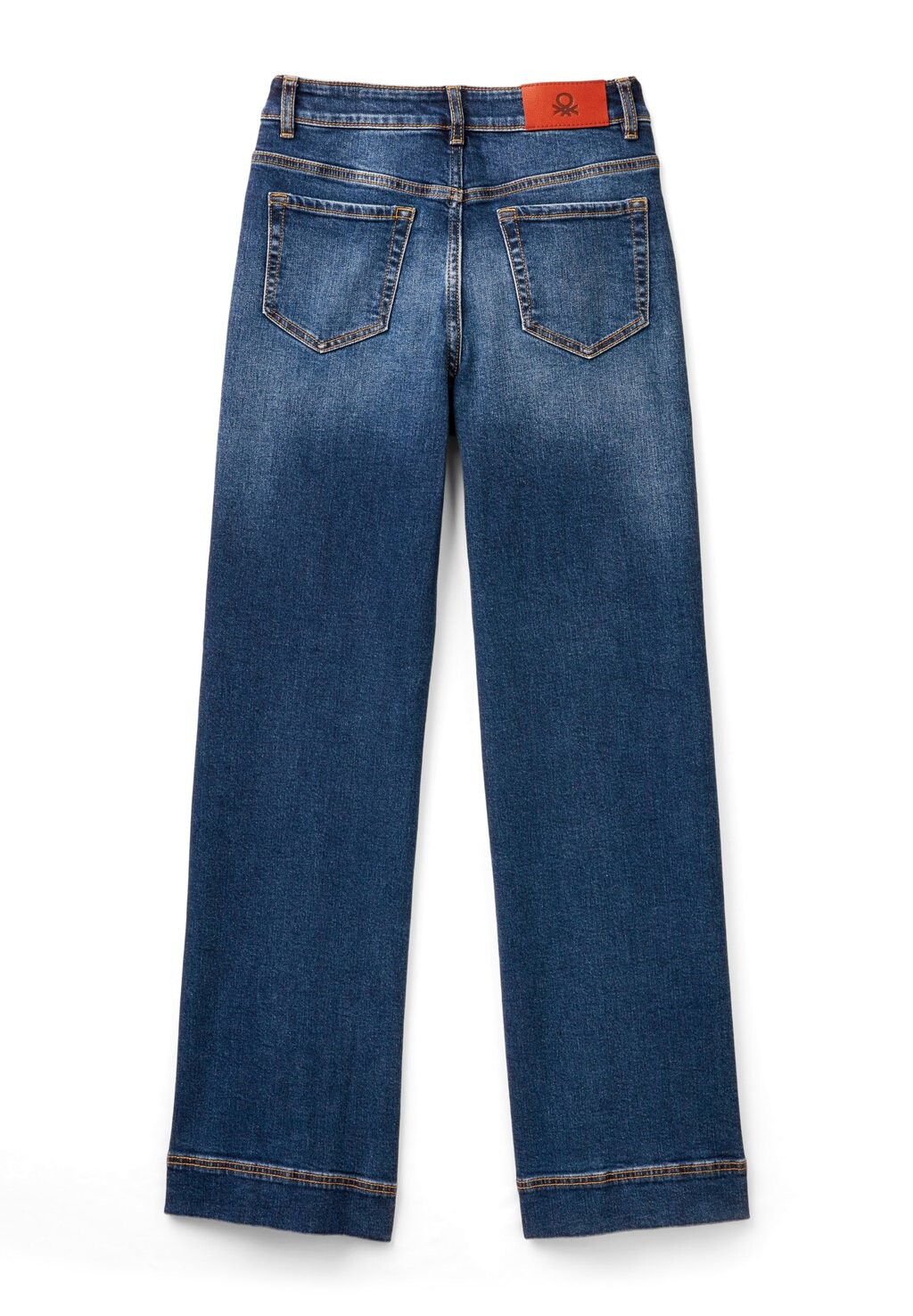 Джинсы прямого кроя United Colors of Benetton, синий
Джинсы прямого кроя United Colors of Benetton, синий