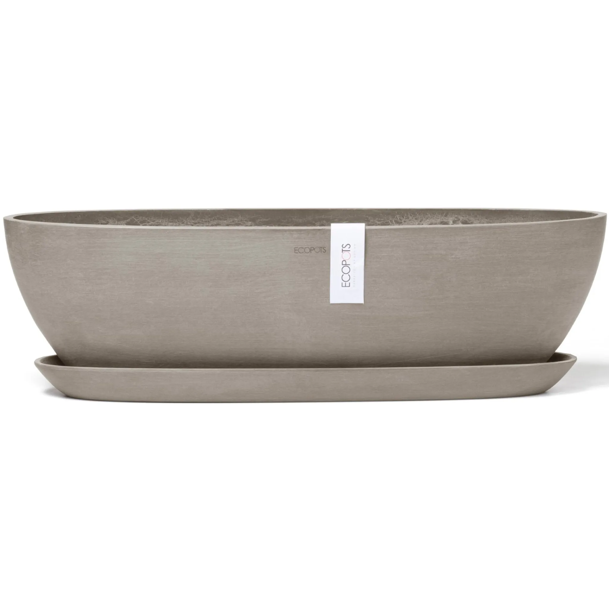 Цветочный горшок ECOPOTS «Sofia long 56 Taupe», для внутреннего и наружного применения: морозостойкий, ударопрочный и светостойкий, серо-коричневый
Цветочный горшок ECOPOTS «Sofia long 56 Taupe», для внутреннего и наружного применения: морозостойкий, ударопрочный и светостойкий, серо-коричневый
